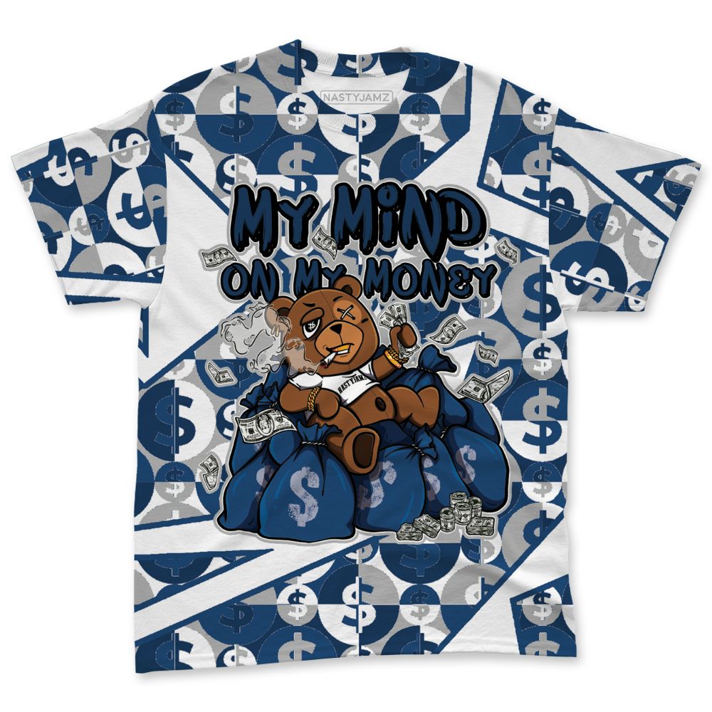 French-Blue-12s-NastyJamz-T-Shirt-Match-My-Mind-On-My-Money-BER-All-Over-Print