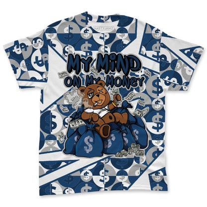 French-Blue-12s-NastyJamz-T-Shirt-Match-My-Mind-On-My-Money-BER-All-Over-Print