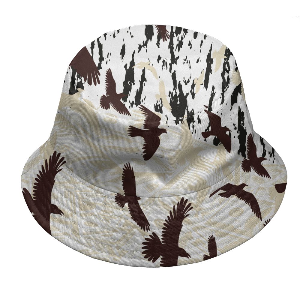 Black-Collective-5s-NastyJamz-Bucket-Hat-Match-Move-In-Silence-Money-All-Over-Print