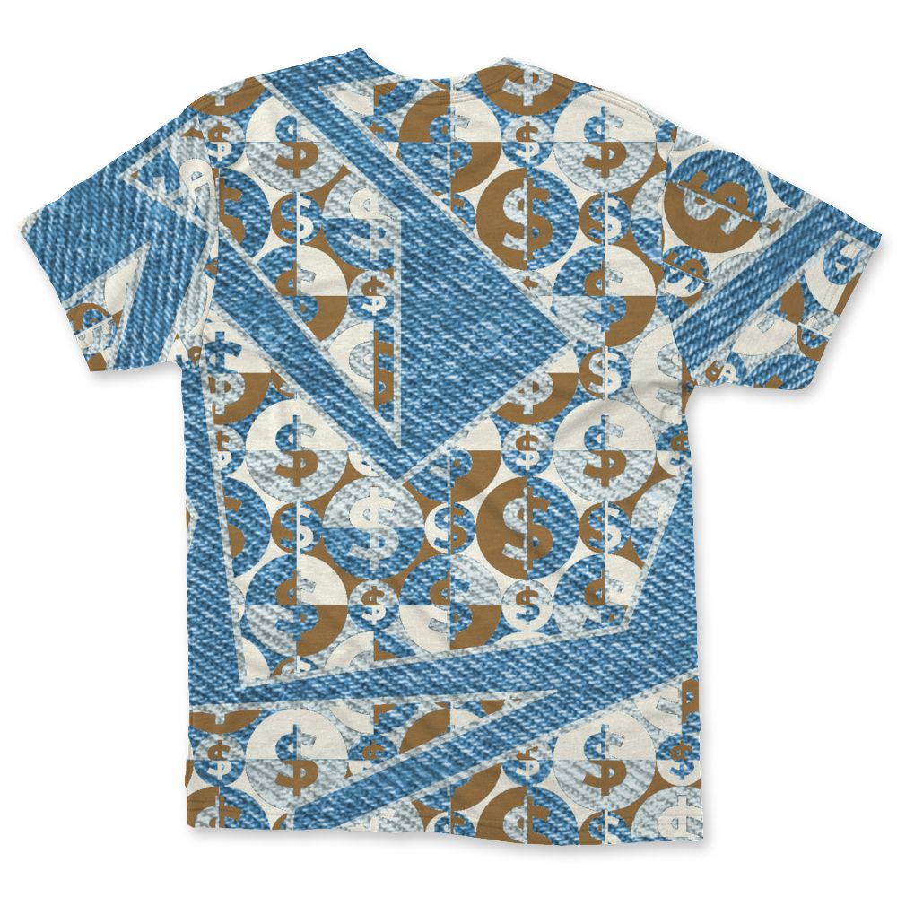 Denim-Worn-Blue-4s-NastyJamz-T-Shirt-Match-My-Mind-On-My-Money-BER-3D-All-Over-Print