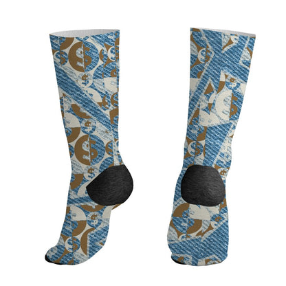 Denim-Worn-Blue-4s-NastyJamz-Socks-Match-My-Mind-On-My-Money-BER-3D-All-Over-Print