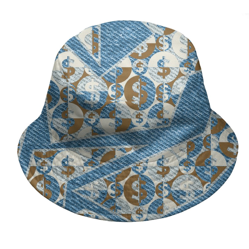 Denim-Worn-Blue-4s-NastyJamz-Bucket-Hat-Match-My-Mind-On-My-Money-BER-All-Over-Print