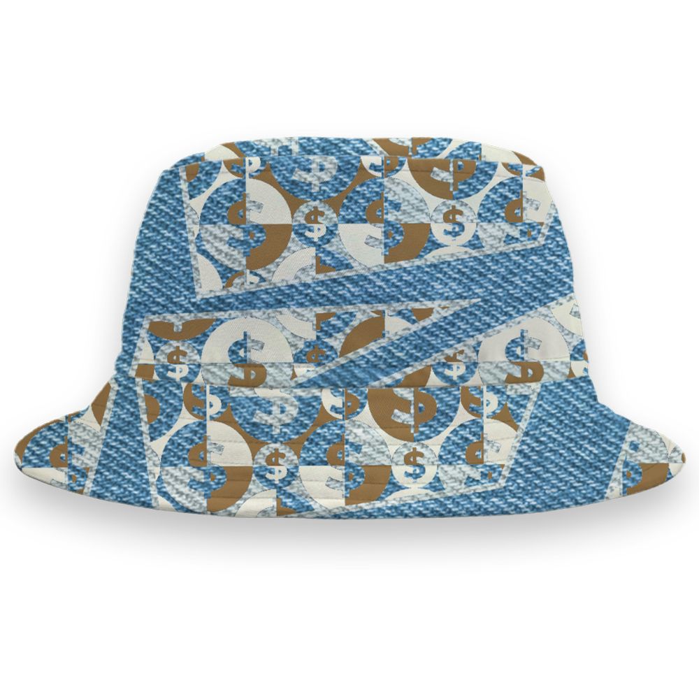 Denim-Worn-Blue-4s-NastyJamz-Bucket-Hat-Match-My-Mind-On-My-Money-BER-All-Over-Print