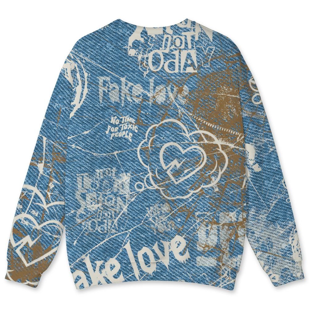 Denim-Worn-Blue-4s-NastyJamz-Sweatshirt-Match-BER-Broken-Beats-3D-All-Over-Print