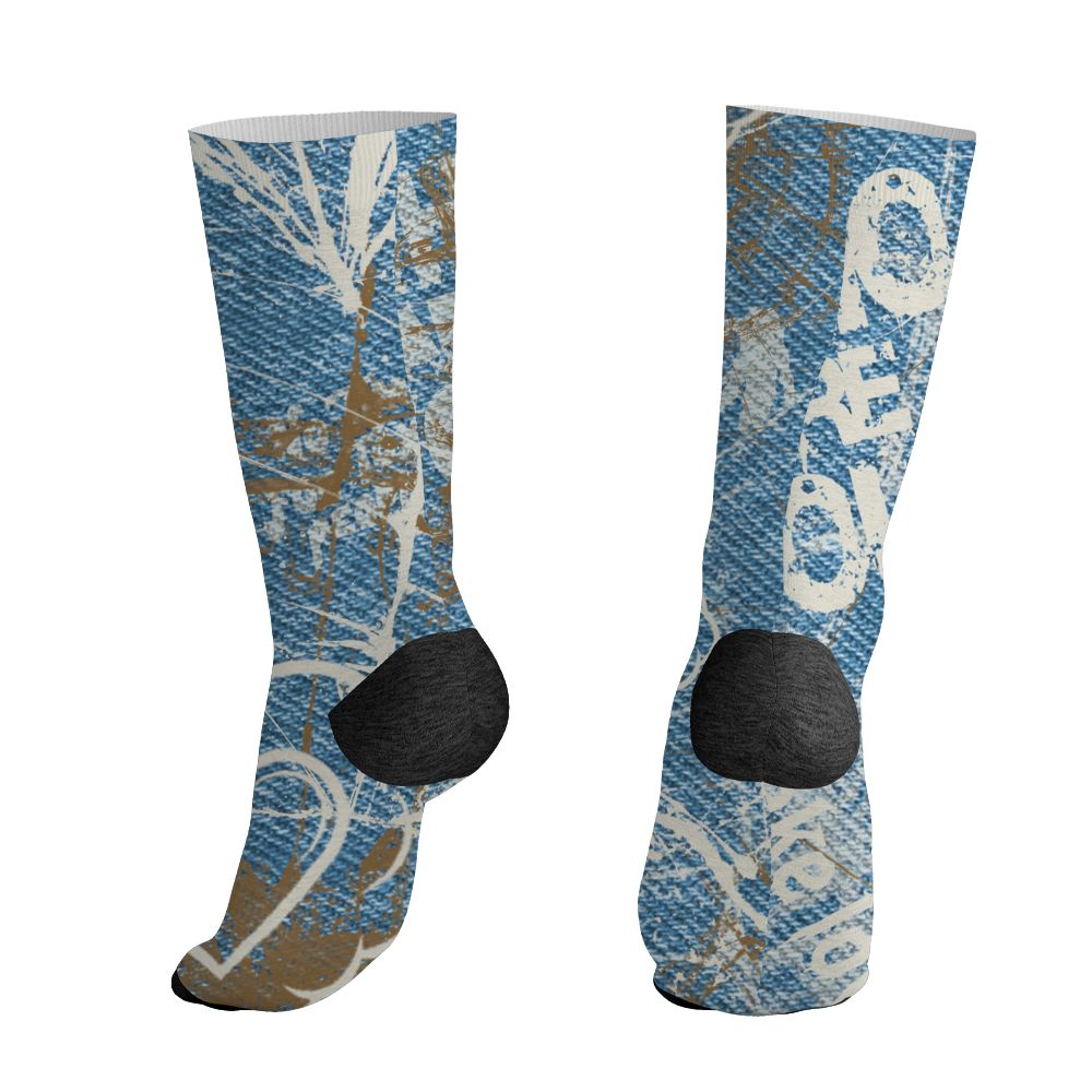 Denim-Worn-Blue-4s-NastyJamz-Socks-Match-BER-Broken-Beats-3D-All-Over-Print