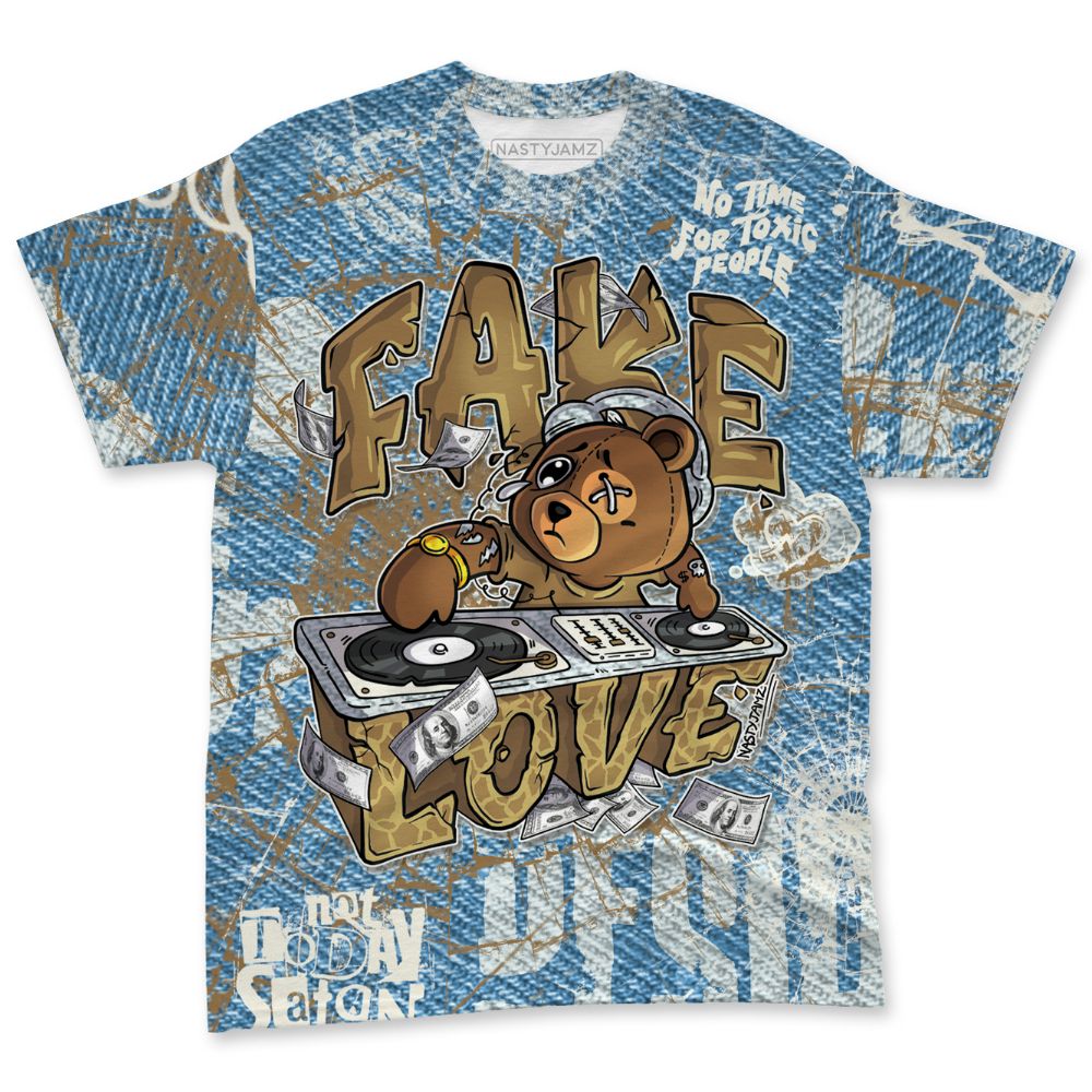 Denim-Worn-Blue-4s-NastyJamz-T-Shirt-Match-BER-Broken-Beats-3D-All-Over-Print