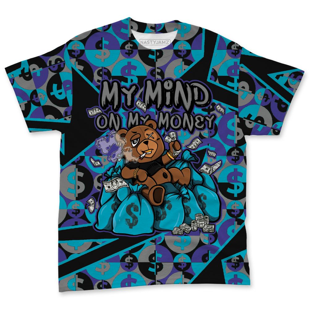 Aqua-8s-NastyJamz-T-Shirt-Match-My-Mind-On-My-Money-BER-3D-All-Over-Print
