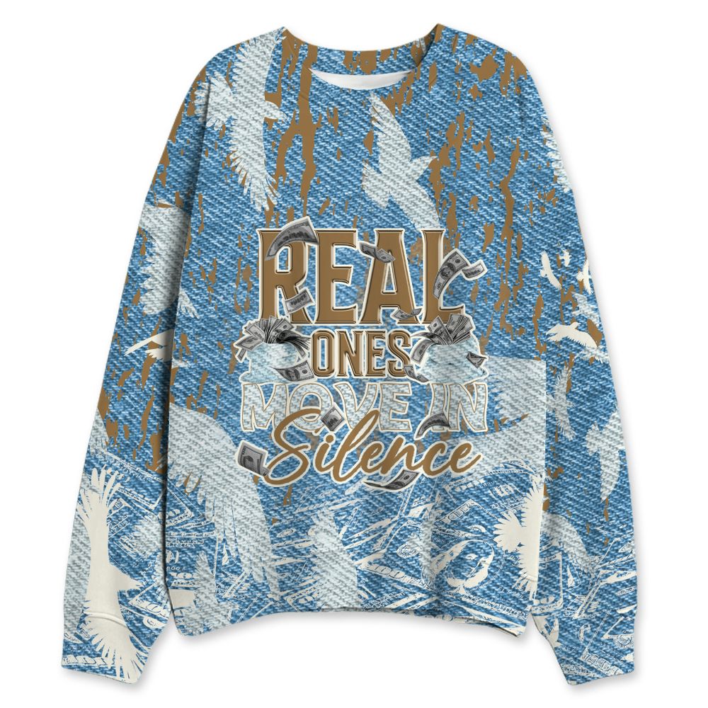 Denim-Worn-Blue-4s-NastyJamz-Sweatshirt-Match-Move-In-Silence-Money-3D-All-Over-Print