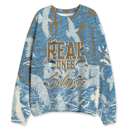 Denim-Worn-Blue-4s-NastyJamz-Sweatshirt-Match-Move-In-Silence-Money-3D-All-Over-Print