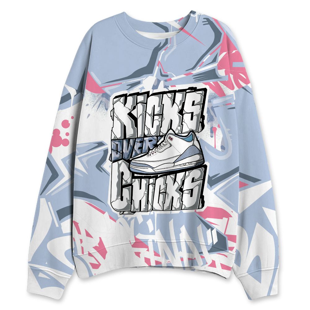 Cobalt-Bliss-3s-NastyJamz-Sweatshirt-Match-Kicks-Over-Chicks-3D-All-Over-Print