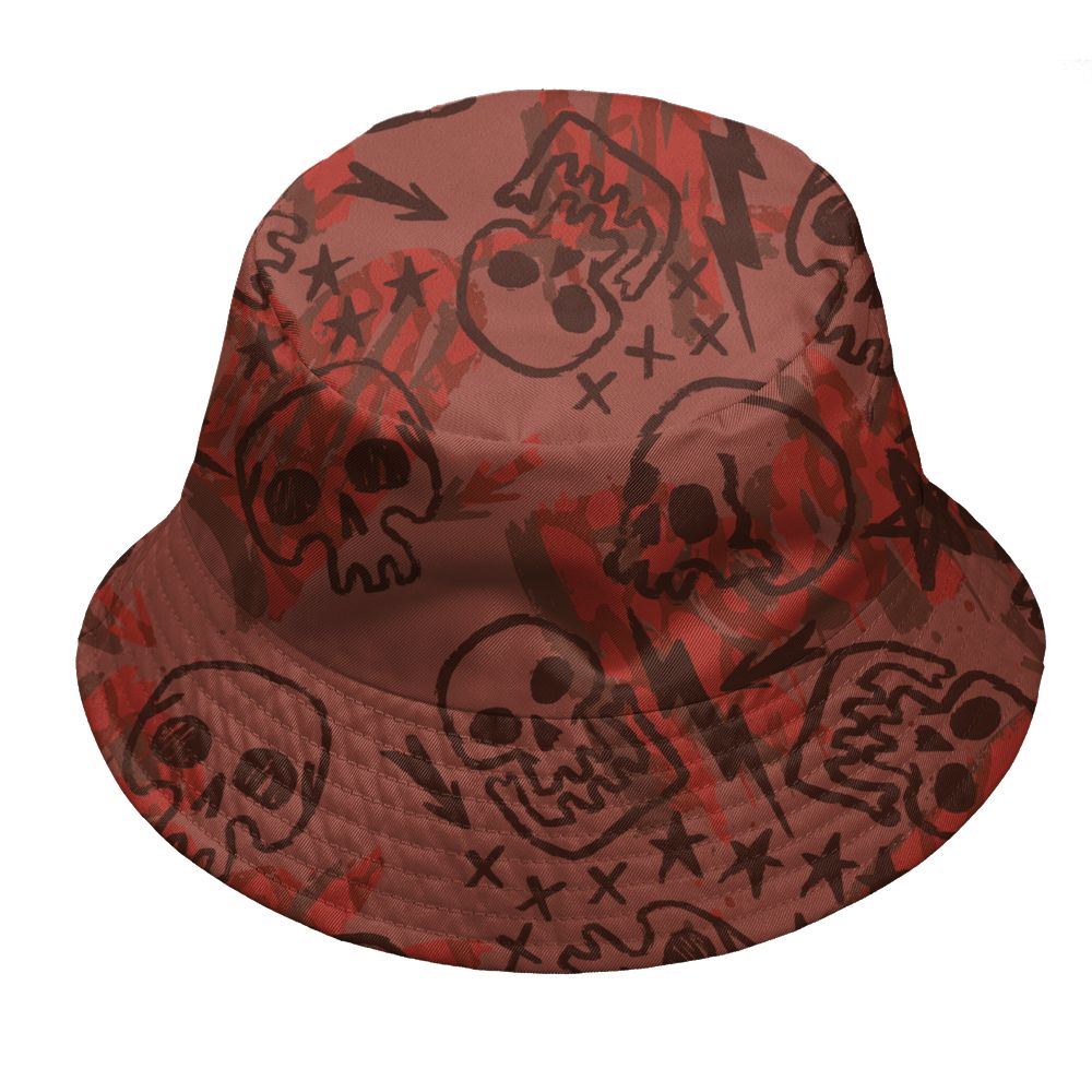 Spizike-Canyon-Rust-NastyJamz-Bucket-Hat-Match-Love-Rock-Pattern-All-Over-Print