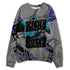 Aqua-8s-NastyJamz-Sweatshirt-Match-Kicks-Over-Chicks-3D-All-Over-Print