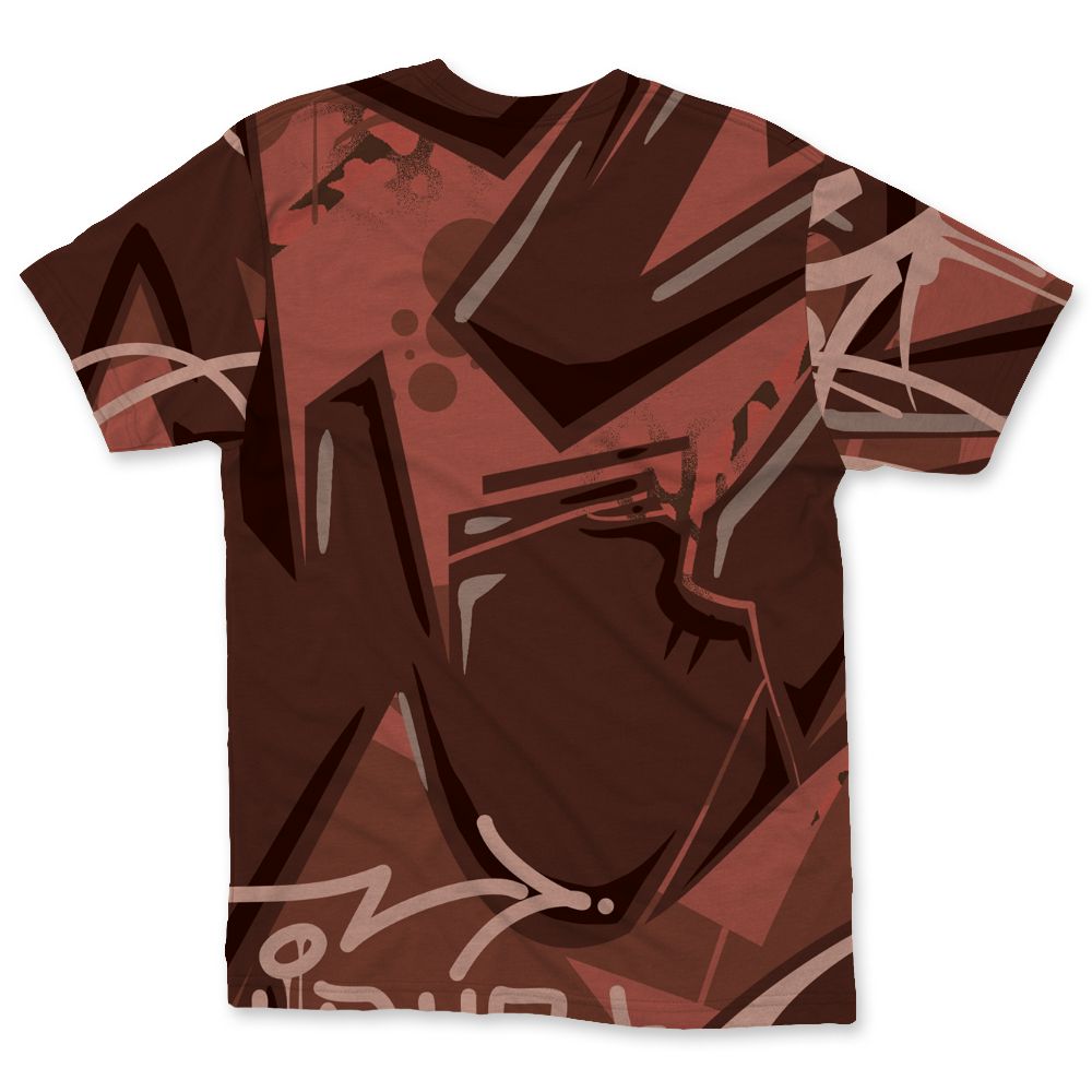 Spizike-Canyon-Rust-NastyJamz-T-Shirt-Match-Kicks-Over-Chicks-3D-All-Over-Print