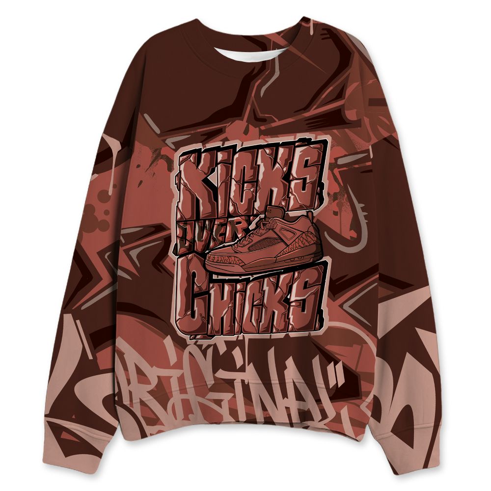 Spizike-Canyon-Rust-NastyJamz-Sweatshirt-Match-Kicks-Over-Chicks-3D-All-Over-Print