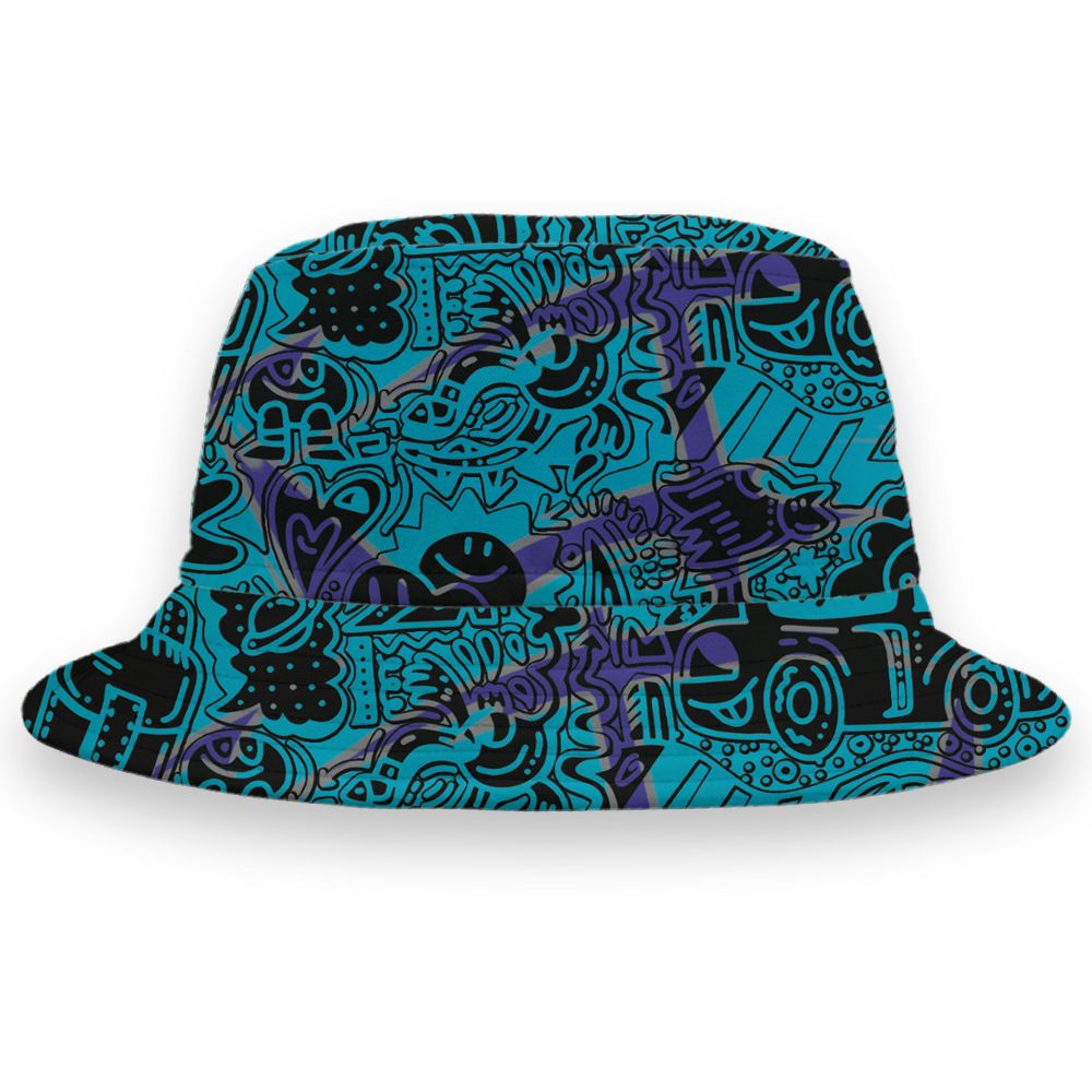 Aqua-8s-NastyJamz-Bucket-Hat-Match-Back-To-School-Pattern-All-Over-Print