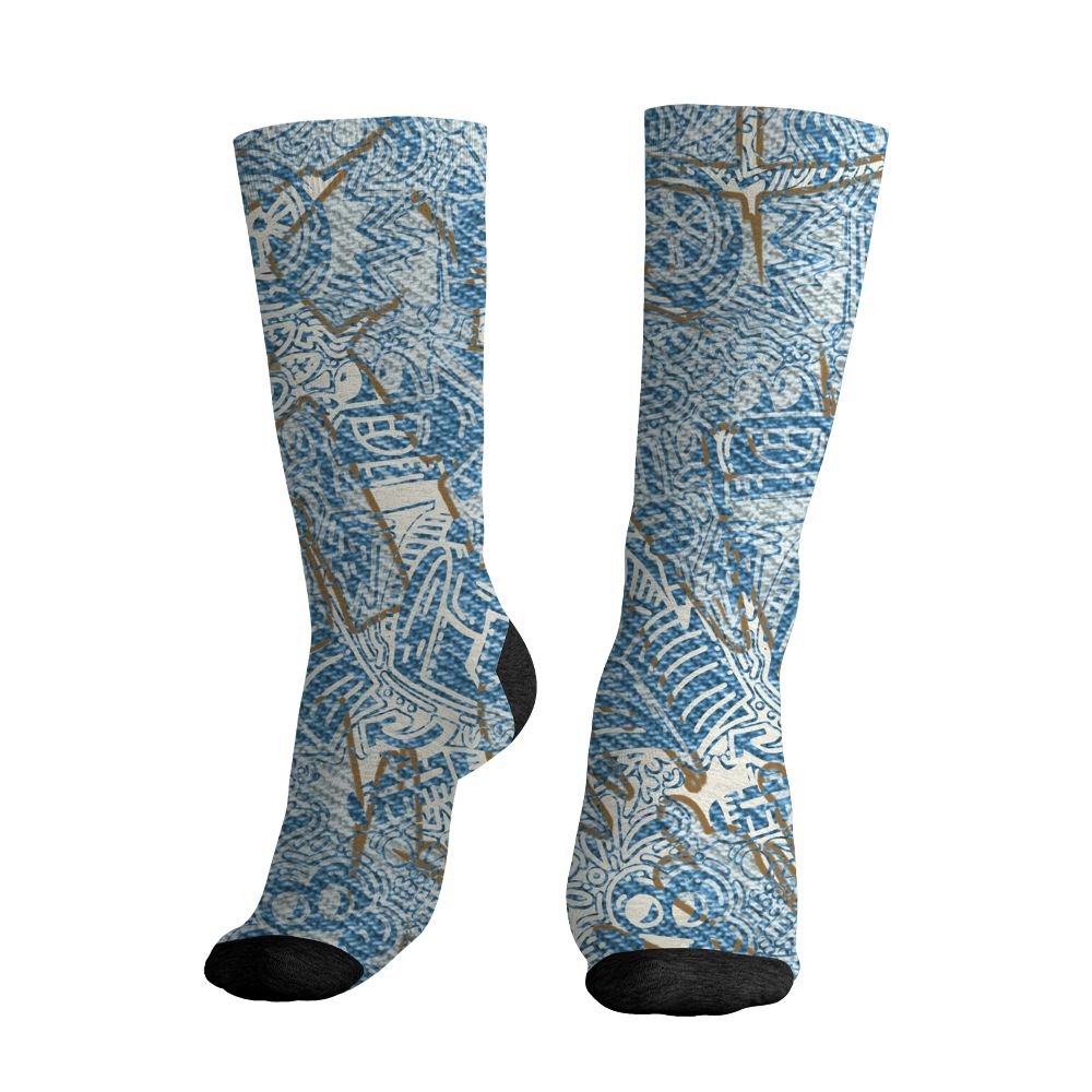 Denim-Worn-Blue-4s-NastyJamz-Socks-Match-Back-To-School-Pattern-3D-All-Over-Print