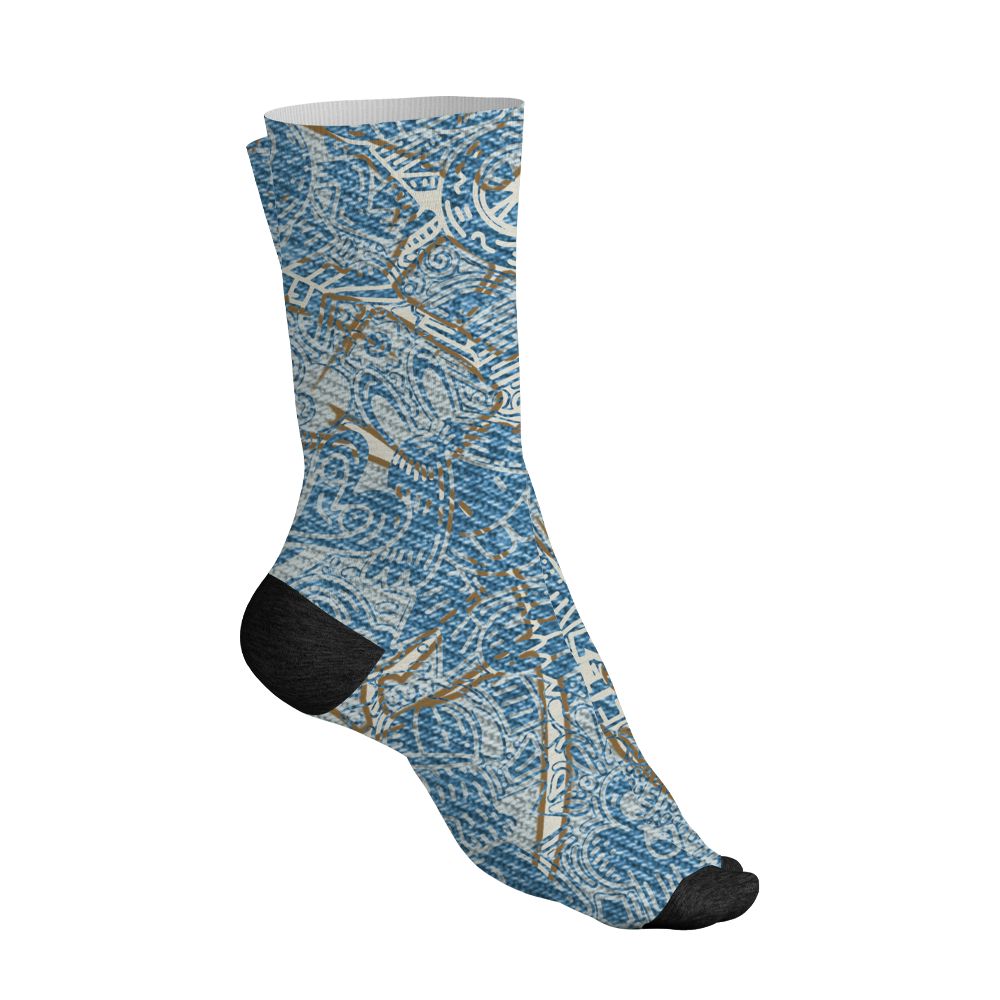 Denim-Worn-Blue-4s-NastyJamz-Socks-Match-Back-To-School-Pattern-3D-All-Over-Print