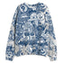 French-Blue-12s-NastyJamz-Sweatshirt-Match-Back-To-School-Pattern-All-Over-Print