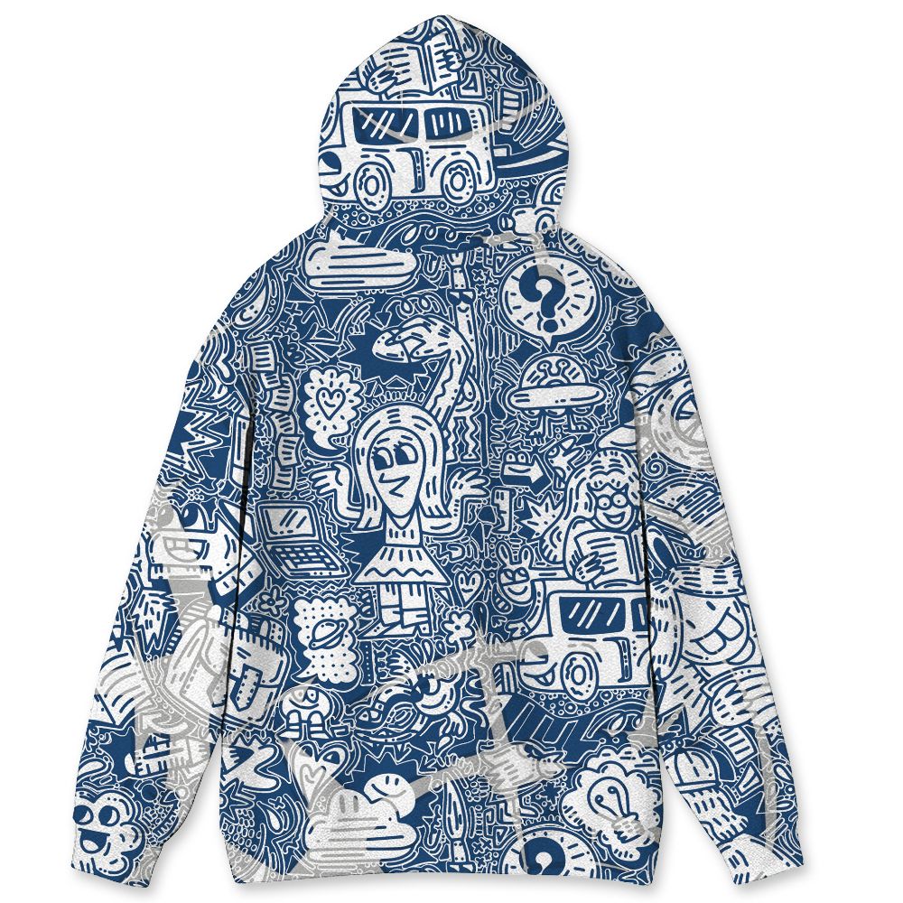 French-Blue-12s-NastyJamz-Hoodie-Match-Back-To-School-Pattern-All-Over-Print
