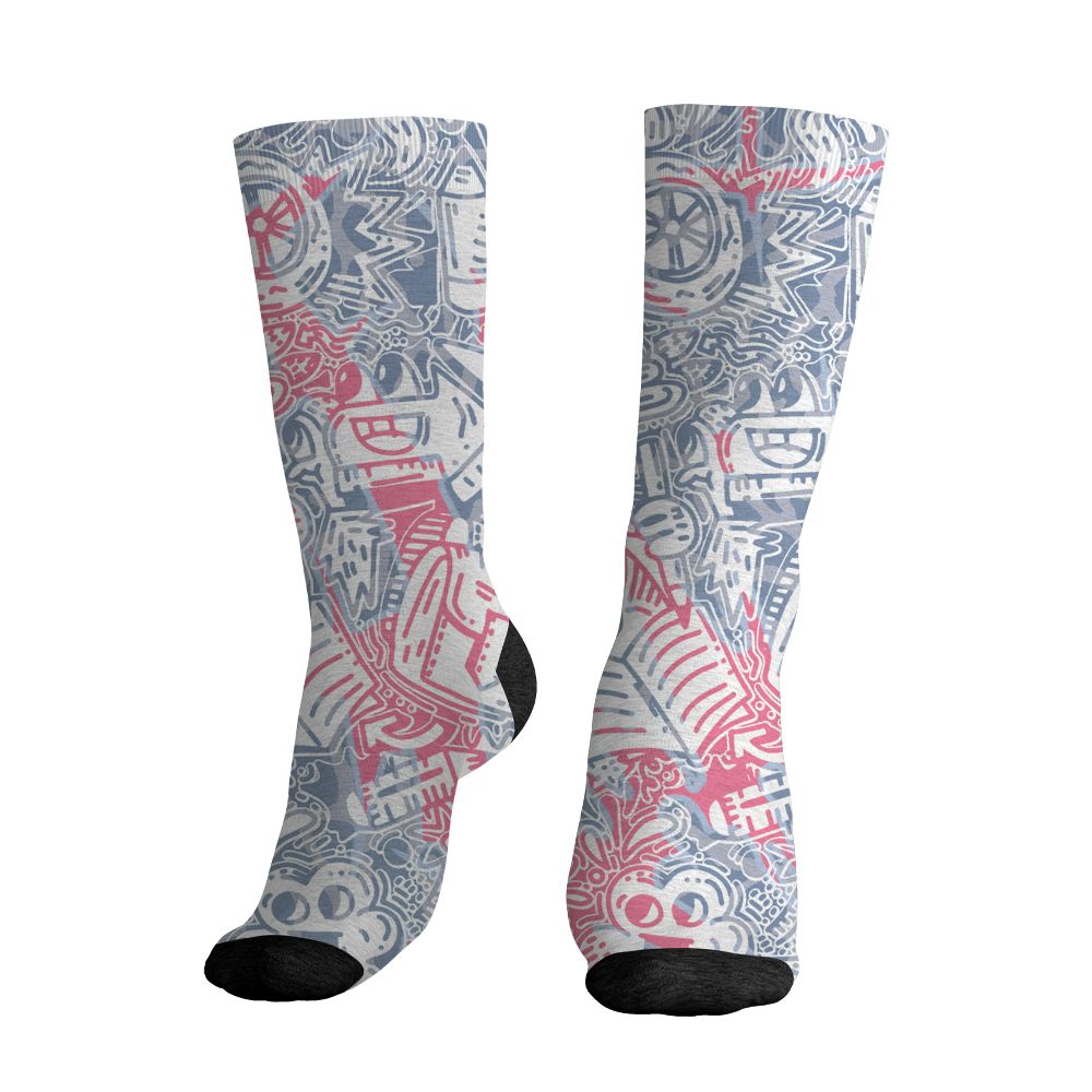 Cobalt-Bliss-3s-NastyJamz-Socks-Match-Back-To-School-Pattern-3D-All-Over-Print