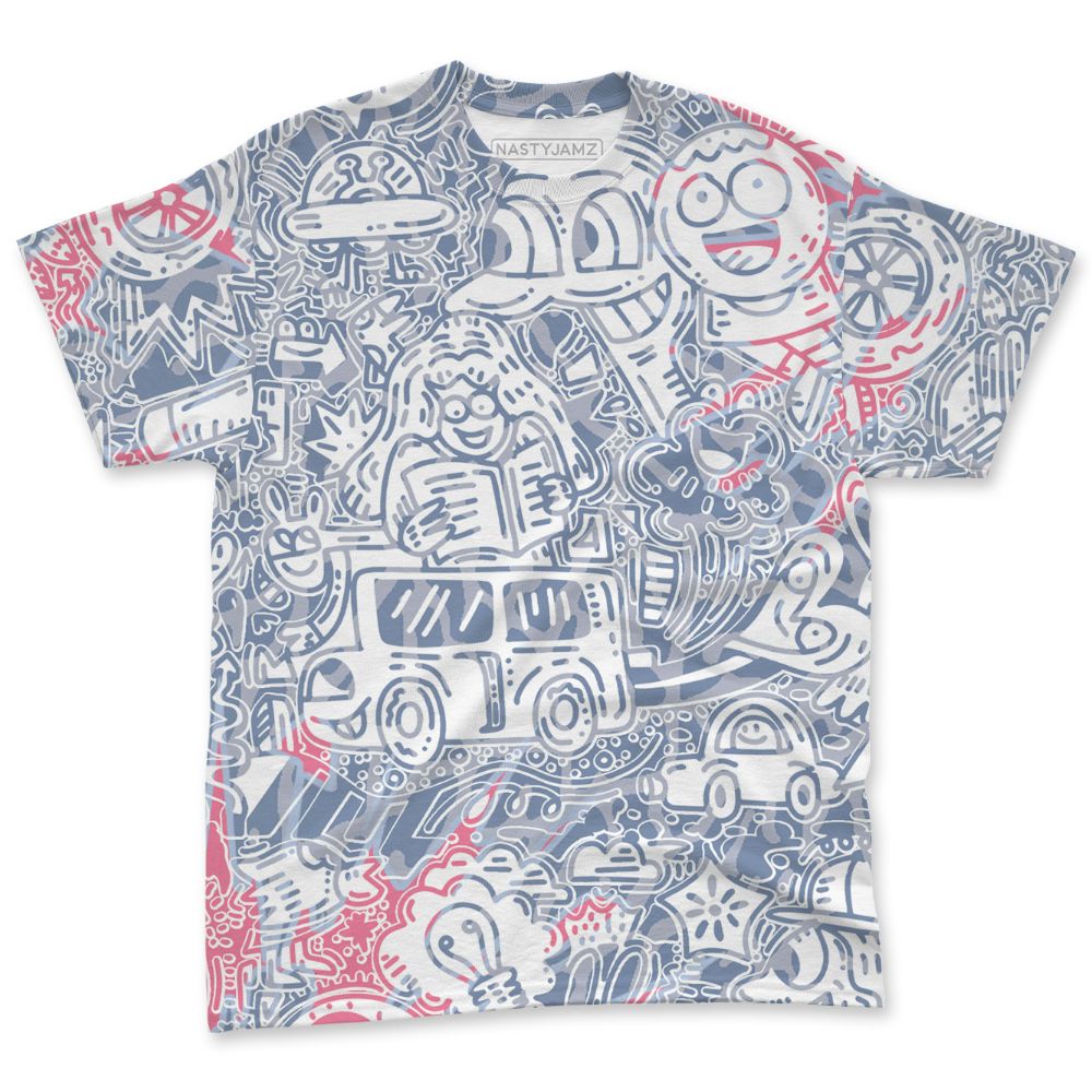 Cobalt-Bliss-3s-NastyJamz-T-Shirt-Match-Back-To-School-Pattern-3D-All-Over-Print