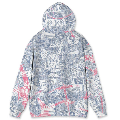 Cobalt-Bliss-3s-NastyJamz-Hoodie-Match-k-To-School-Pattern-3D-All-Over-Print