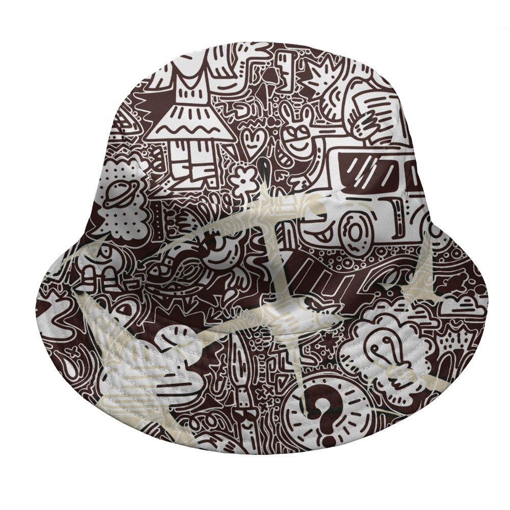 Black-Collective-5s-NastyJamz-Bucket-Hat-Match-Back-To-School-Pattern-All-Over-Print