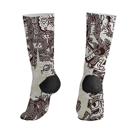Black-Collective-5s-NastyJamz-Socks-Match-Back-To-School-Pattern-3D-All-Over-Print