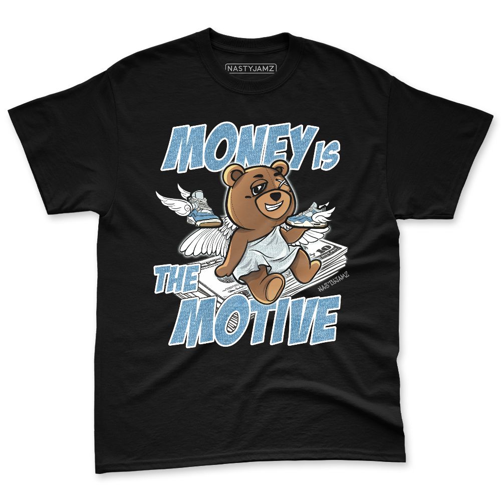 Denim-Worn-Blue-4s-NastyJamz-Premium-T-Shirt-Match-Money-Motive-Angel