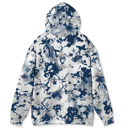 French-Blue-12s-NastyJamz-Hoodie-Match-Sneaker-Girl-Nail-All-Over-Print