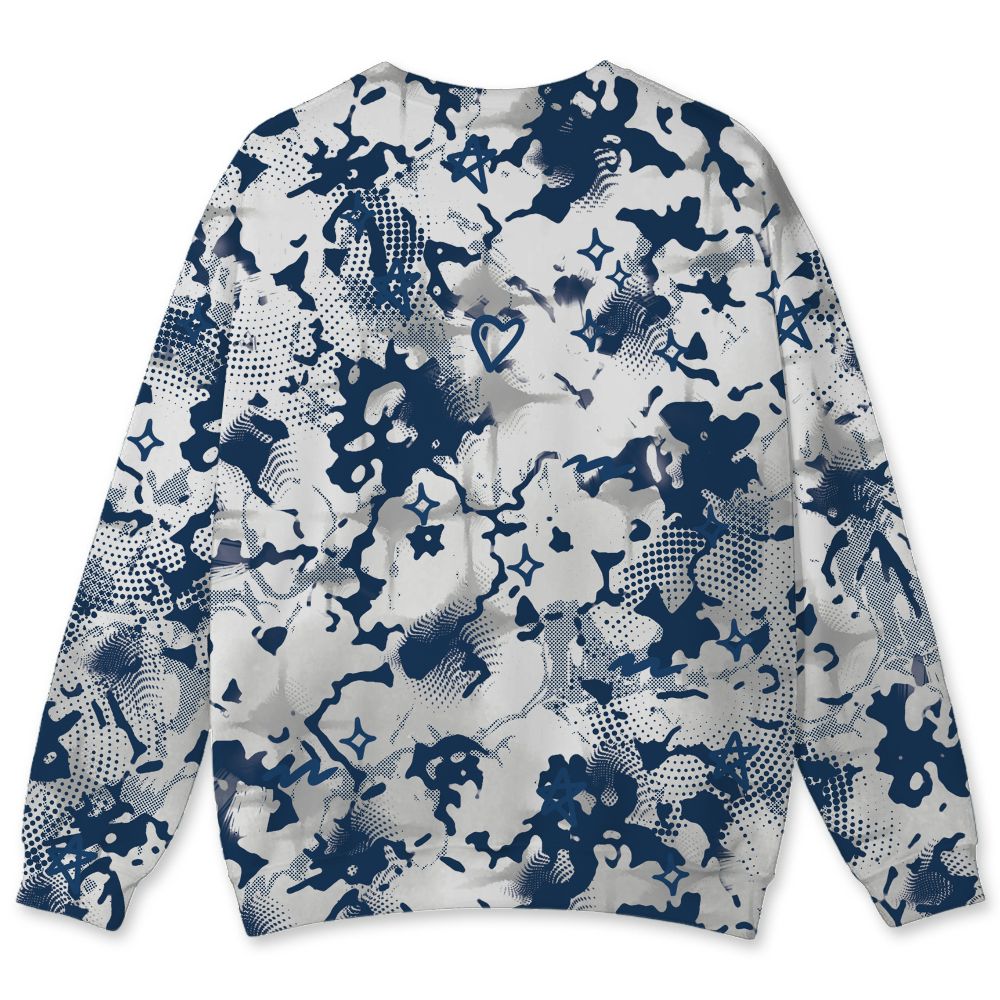 French-Blue-12s-NastyJamz-Sweatshirt-Match-Sneaker-Girl-Nail-All-Over-Print