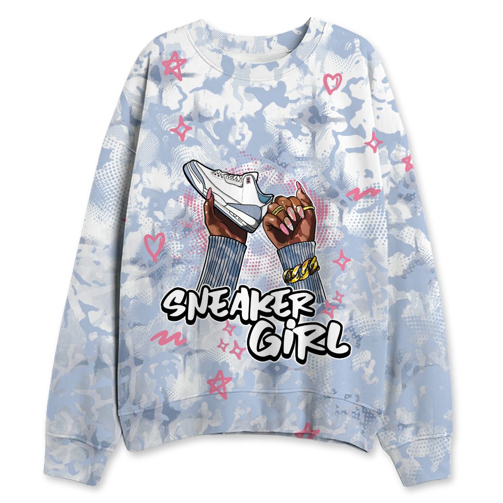 Cobalt-Bliss-3s-NastyJamz-Sweatshirt-Match-Sneaker-Girl-Nail-3D-All-Over-Print