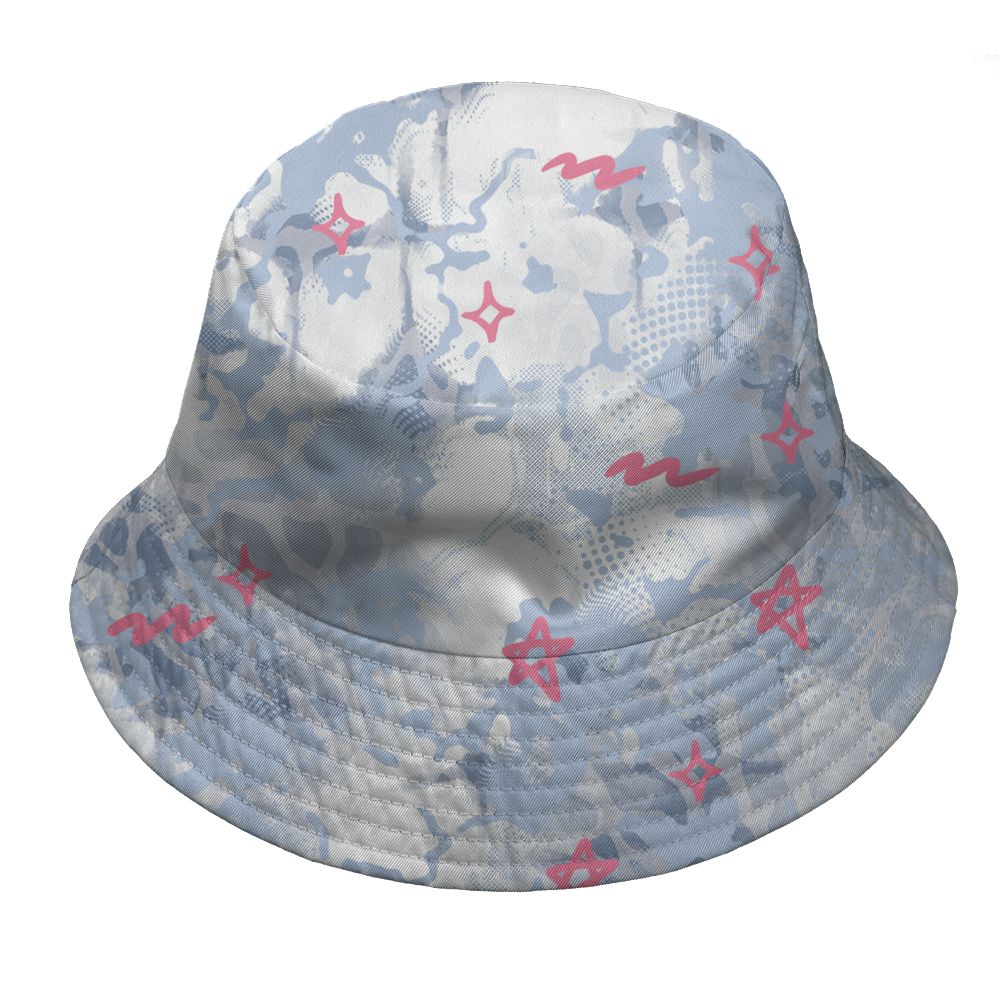 Cobalt-Bliss-3s-NastyJamz-Bucket-Hat-Match-Sneaker-Girl-Nail-All-Over-Print