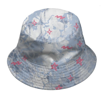 Cobalt-Bliss-3s-NastyJamz-Bucket-Hat-Match-Sneaker-Girl-Nail-All-Over-Print
