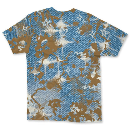 Denim-Worn-Blue-4s-NastyJamz-T-Shirt-Match-Sneaker-Girl-Nail-3D-All-Over-Print