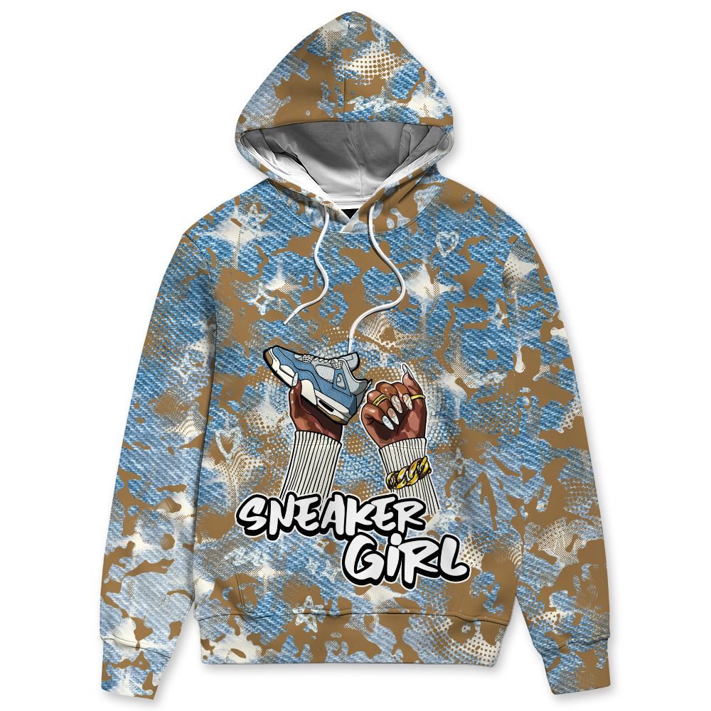 Denim-Worn-Blue-4s-NastyJamz-Hoodie-Match-Sneaker-Girl-Nail-3D-All-Over-Print