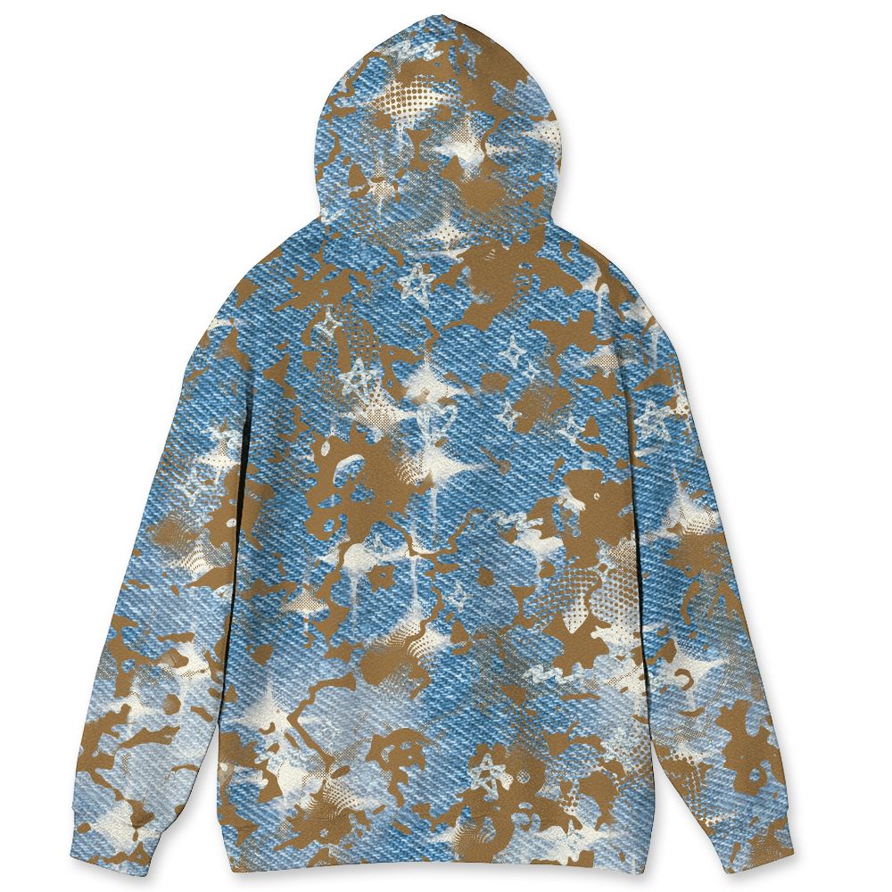 Denim-Worn-Blue-4s-NastyJamz-Hoodie-Match-Sneaker-Girl-Nail-3D-All-Over-Print