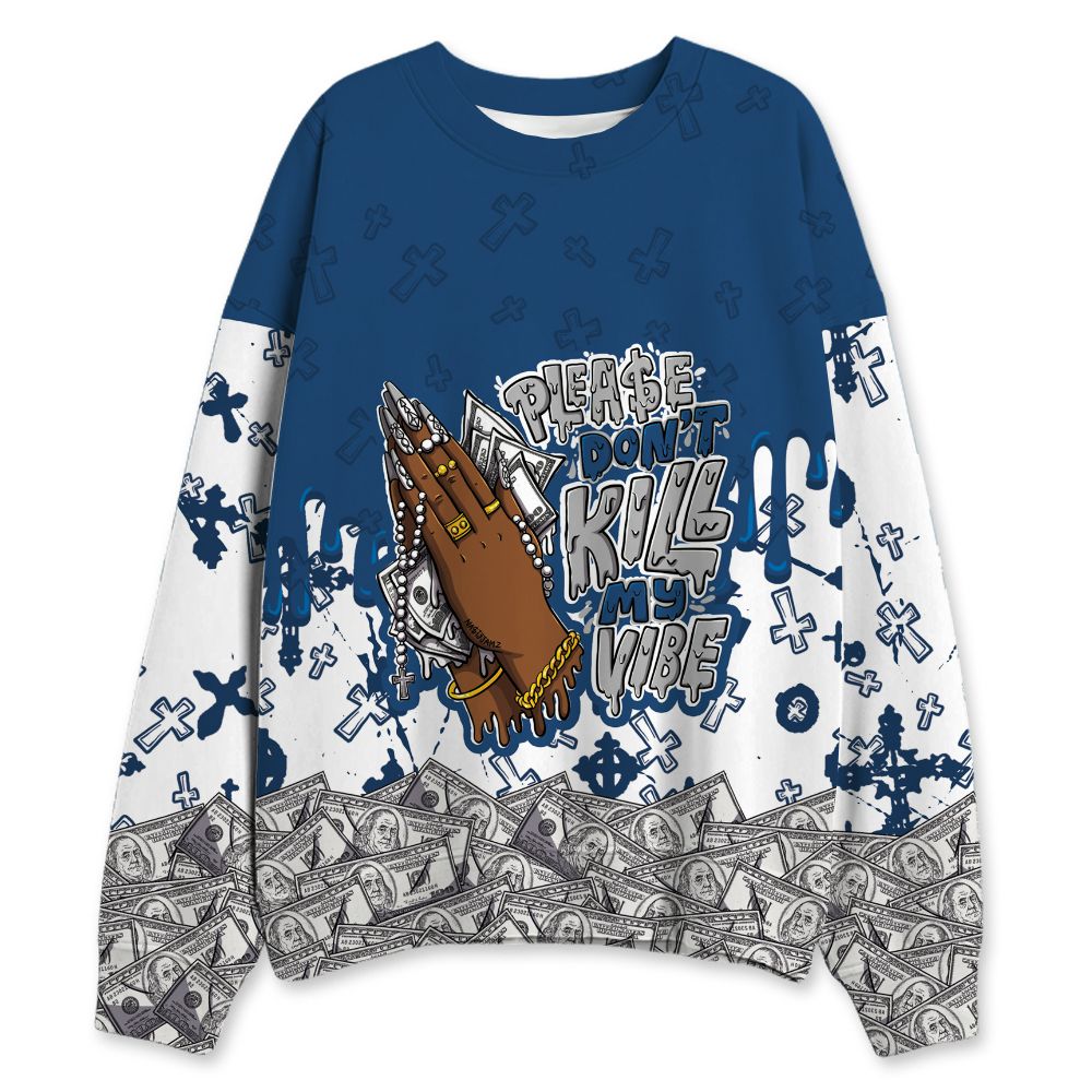 French-Blue-12s-NastyJamz-Sweatshirt-Match-Please-Don&
