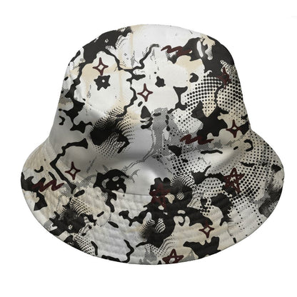 Black-Collective-5s-NastyJamz-Bucket-Hat-Match-Sneaker-Girl-Nail-All-Over-Print