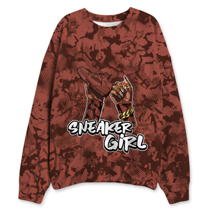 Spizike-Canyon-Rust-NastyJamz-Sweatshirt-Match-Sneaker-Girl-Nail-3D-All-Over-Print