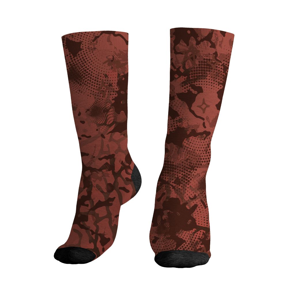 Spizike-Canyon-Rust-NastyJamz-Socks-Match-Sneaker-Girl-Nail-3D-All-Over-Print