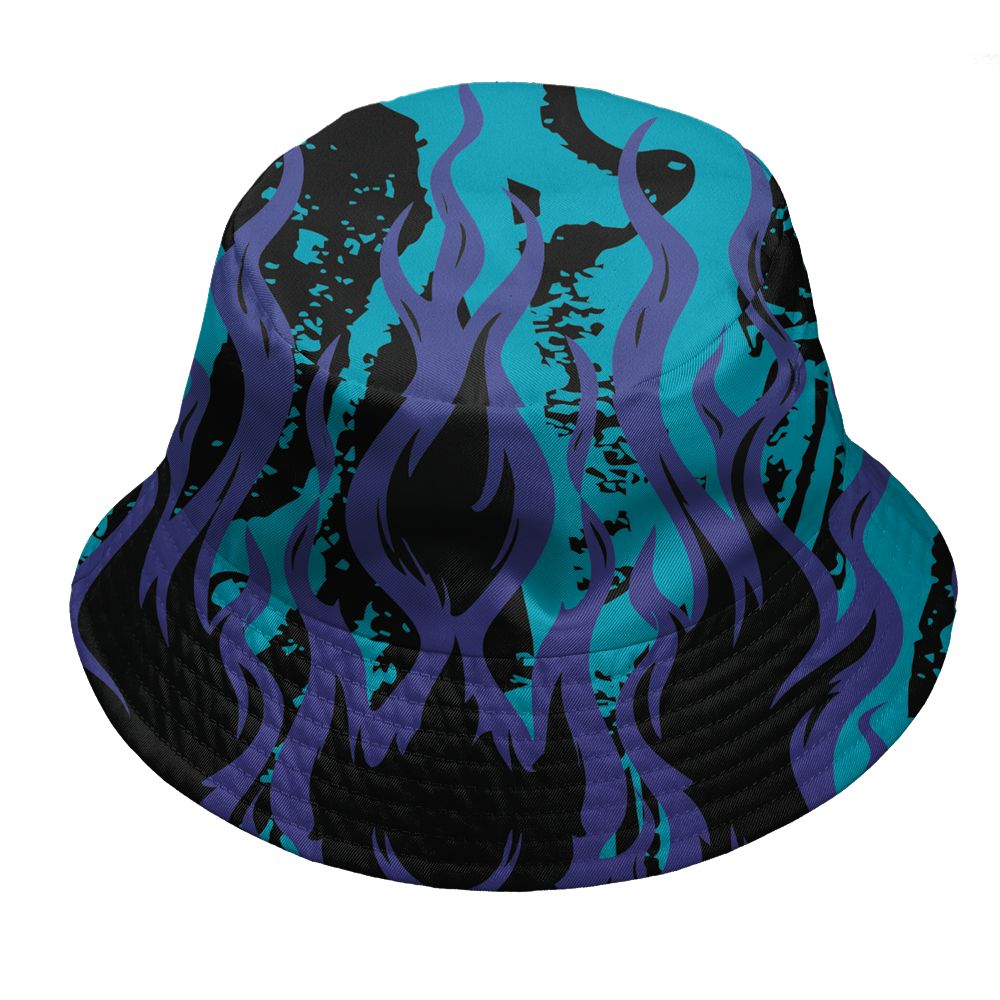 Aqua-8s-NastyJamz-Bucket-Hat-Match-23-Burning-Fire-All-Over-Print