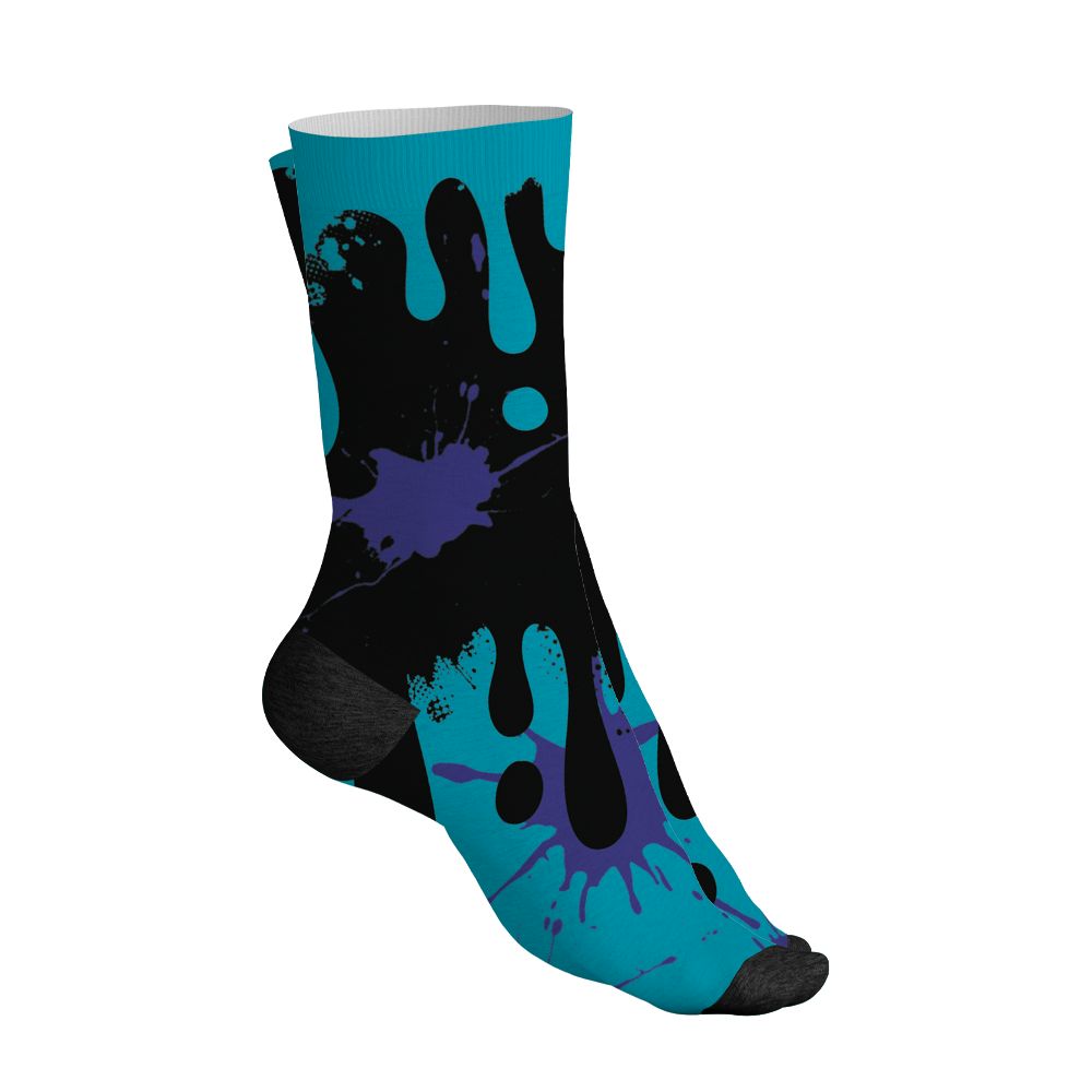 Aqua-8s-NastyJamz-Socks-Match-Become-Different-3D-All-Over-Print