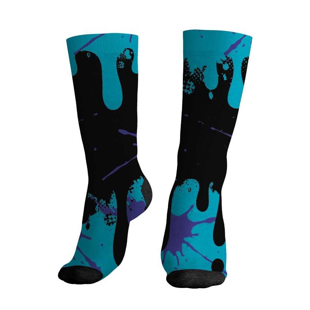 Aqua-8s-NastyJamz-Socks-Match-Become-Different-3D-All-Over-Print