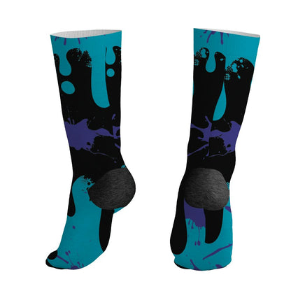 Aqua-8s-NastyJamz-Socks-Match-Become-Different-3D-All-Over-Print