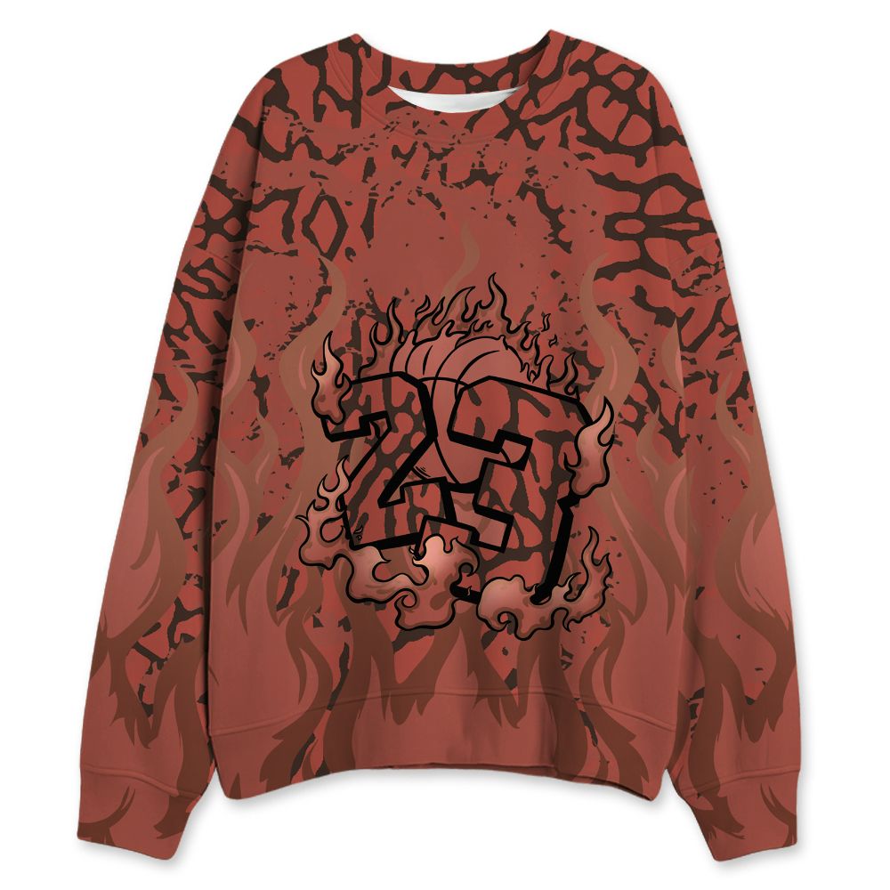 Spizike-Canyon-Rust-NastyJamz-Sweatshirt-Match-23-Burning-Fire-3D-All-Over-Print