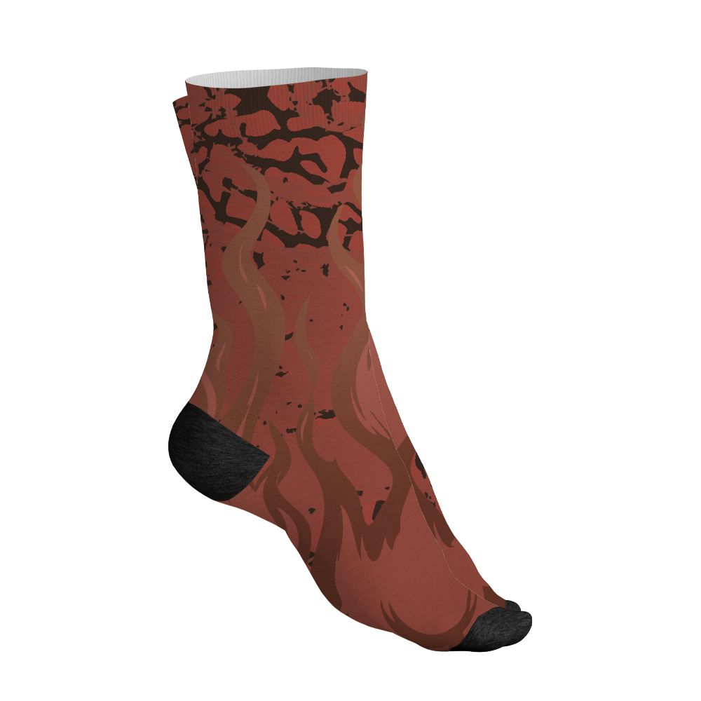 Spizike-Canyon-Rust-NastyJamz-Socks-Match-23-Burning-Fire-3D-All-Over-Print