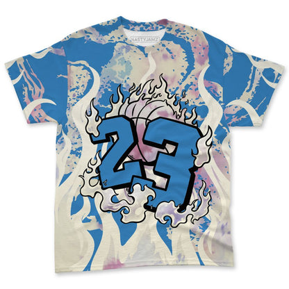 Tatum-3-Cloud-0-NastyJamz-T-Shirt-Match-23-Burning-Fire-3D-All-Over-Print