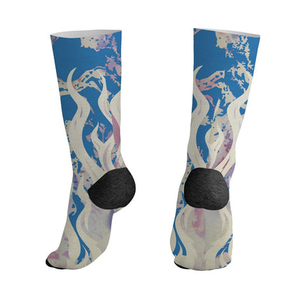 Tatum-3-Cloud-0-NastyJamz-Socks-Match-23-Burning-Fire-3D-All-Over-Print
