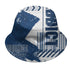 French-Blue-12s-NastyJamz-Bucket-Hat-Match-Sneaker-Addict-All-Over-Print-Warning